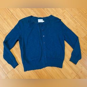 Anthropologie Michael Stars Teal Cardigan medium